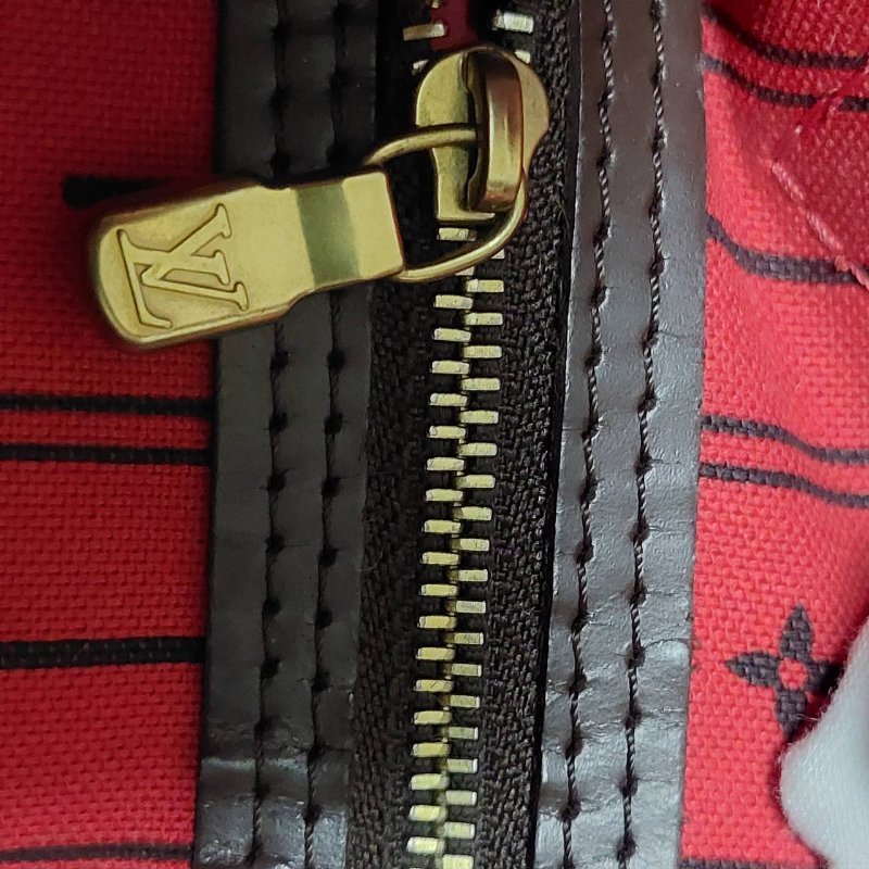 LV Neverfull MM🎀實品拍照🎀中款 棋盤格 托特包 N51105~~二手-82