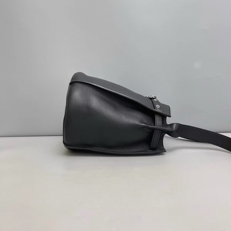 Celine賽琳 Big bag bucket黑色全皮水桶包-2