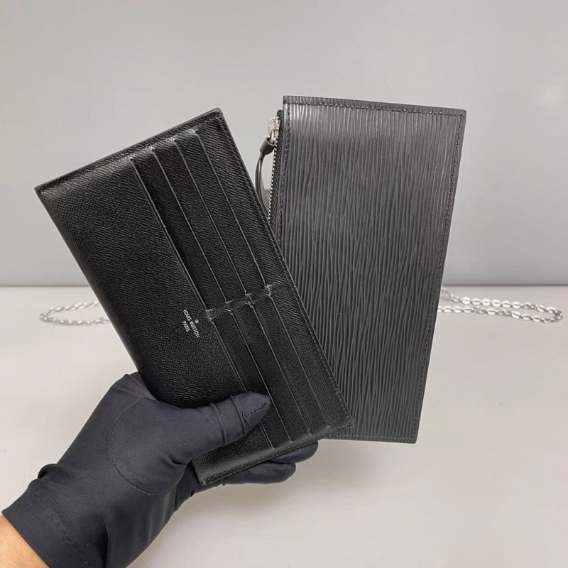 LV路易威登 黑色水波紋三合一-5