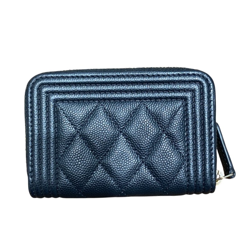 CHANEL 香奈兒 BOY卡夾 黑色-1