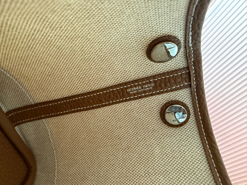 愛馬仕 Hermes mini gp 金棕帆布-3