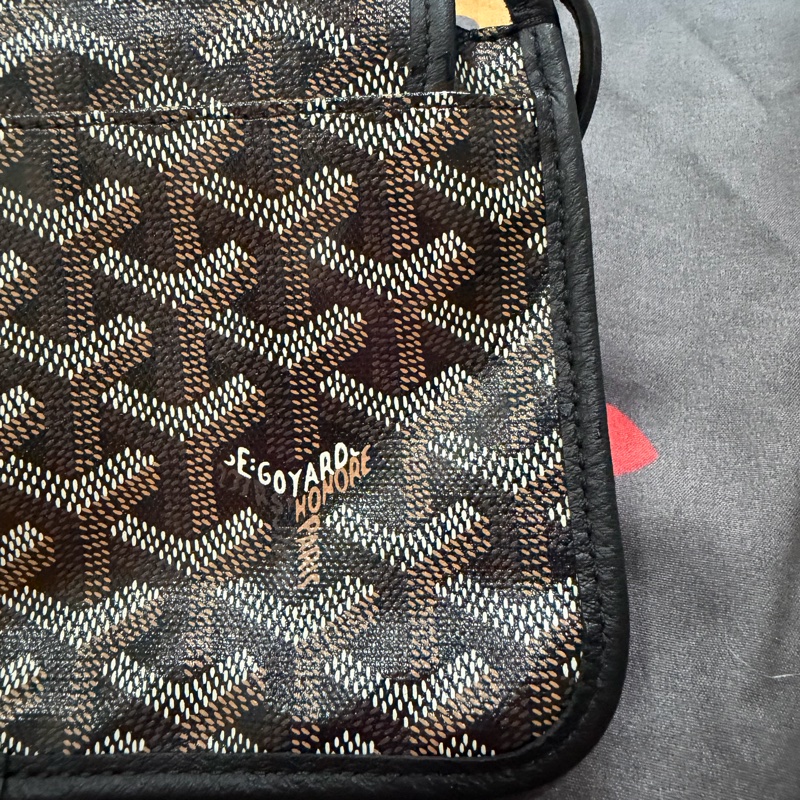 GOYARD 高雅德 Plumet Pocket 翻蓋斜背信封包-13