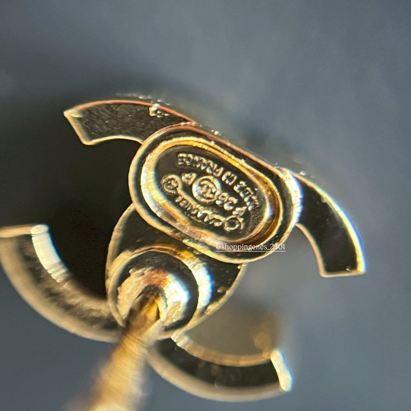 香奈兒 Chanel 26P 超迷你金色耳環❗️尚未抵台-2