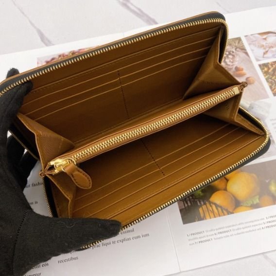 BURBERRY經典英倫格紋長夾-5