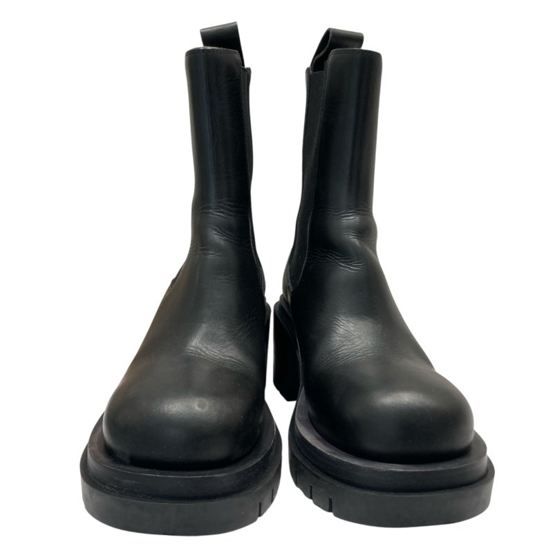 BOTTEGA VENETA 厚底切爾西靴 黑色 36.5號-0