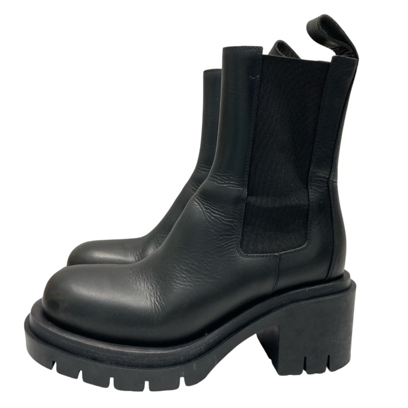 BOTTEGA VENETA 厚底切爾西靴 黑色 36.5號-1