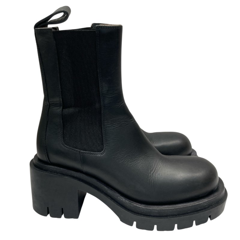 BOTTEGA VENETA 厚底切爾西靴 黑色 36.5號-2