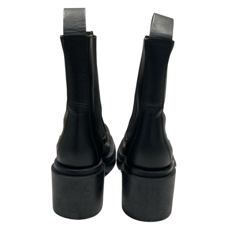 BOTTEGA VENETA 厚底切爾西靴 黑色 36.5號-3
