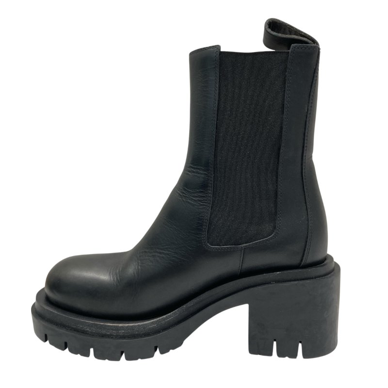 BOTTEGA VENETA 厚底切爾西靴 黑色 36.5號-10