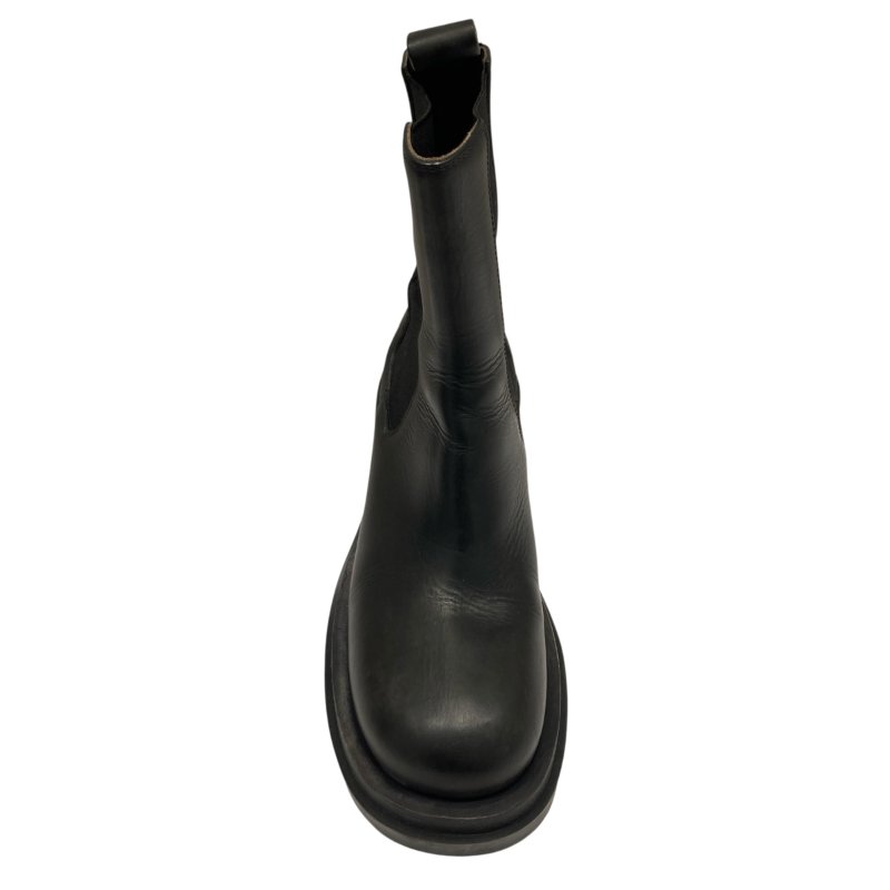 BOTTEGA VENETA 厚底切爾西靴 黑色 36.5號-11