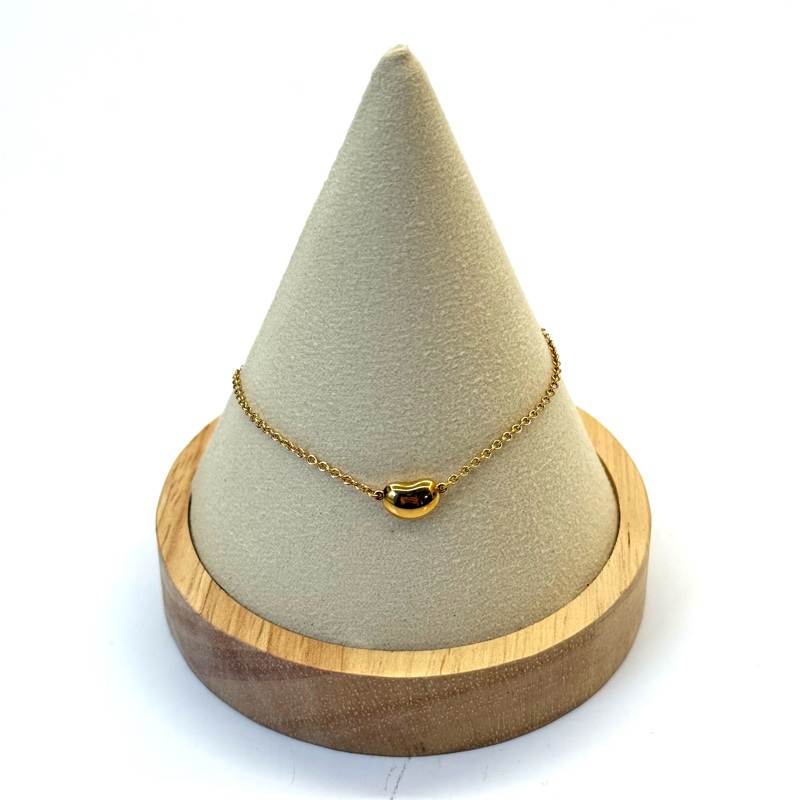 TIFFANY 蒂芙尼 相思豆 BEAN 18K金手鍊-0