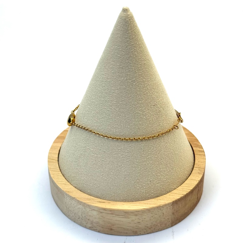 TIFFANY 蒂芙尼 相思豆 BEAN 18K金手鍊-1