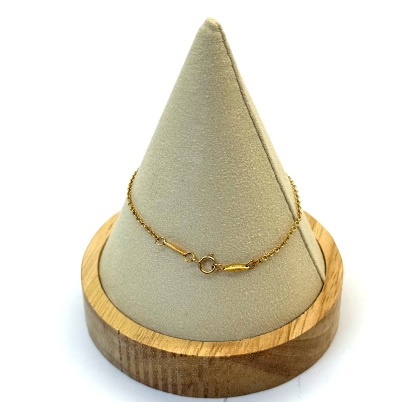 TIFFANY 蒂芙尼 相思豆 BEAN 18K金手鍊-2