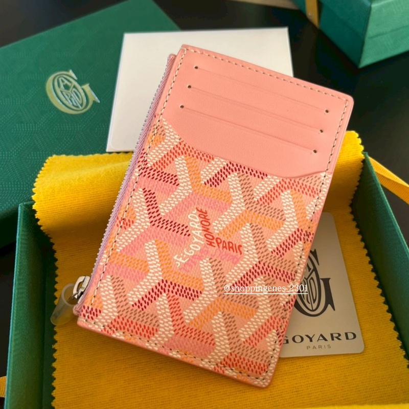 Goyard 高雅德 2026最新限量色 票卡零錢包🧬在台-0