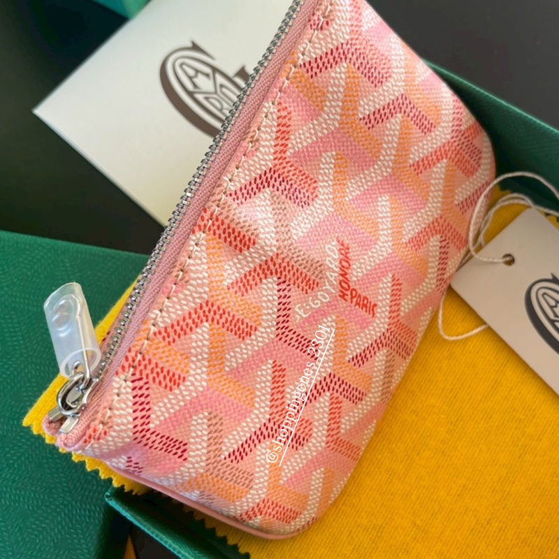 Goyard 高雅德 2026最新限量色 帶鏈一字拉鏈零錢包 ❗️尚未抵台-4