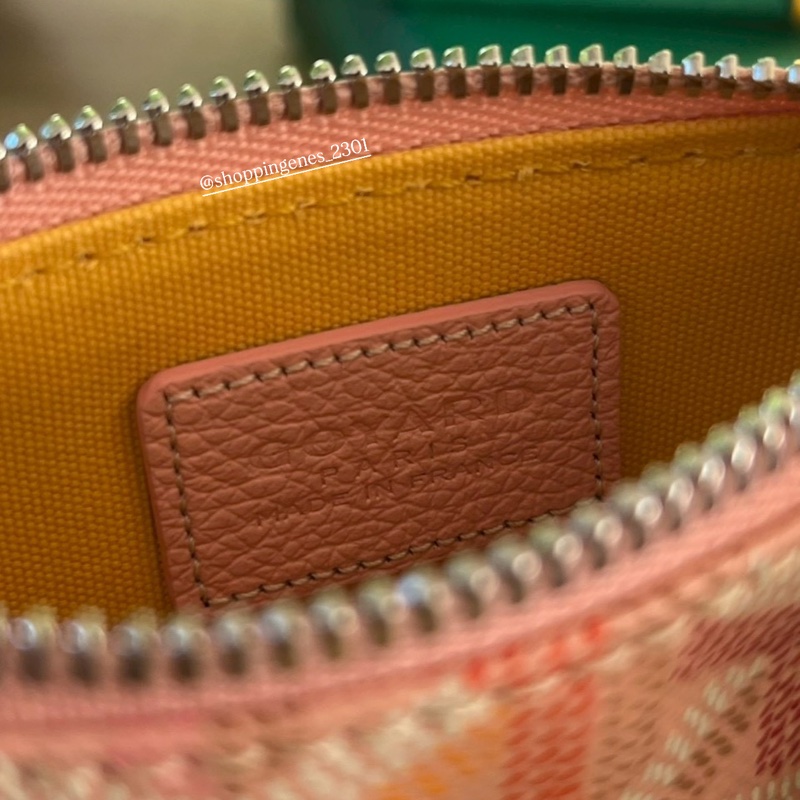 Goyard 高雅德 2026最新限量色 帶鏈一字拉鏈零錢包 ❗️尚未抵台-8