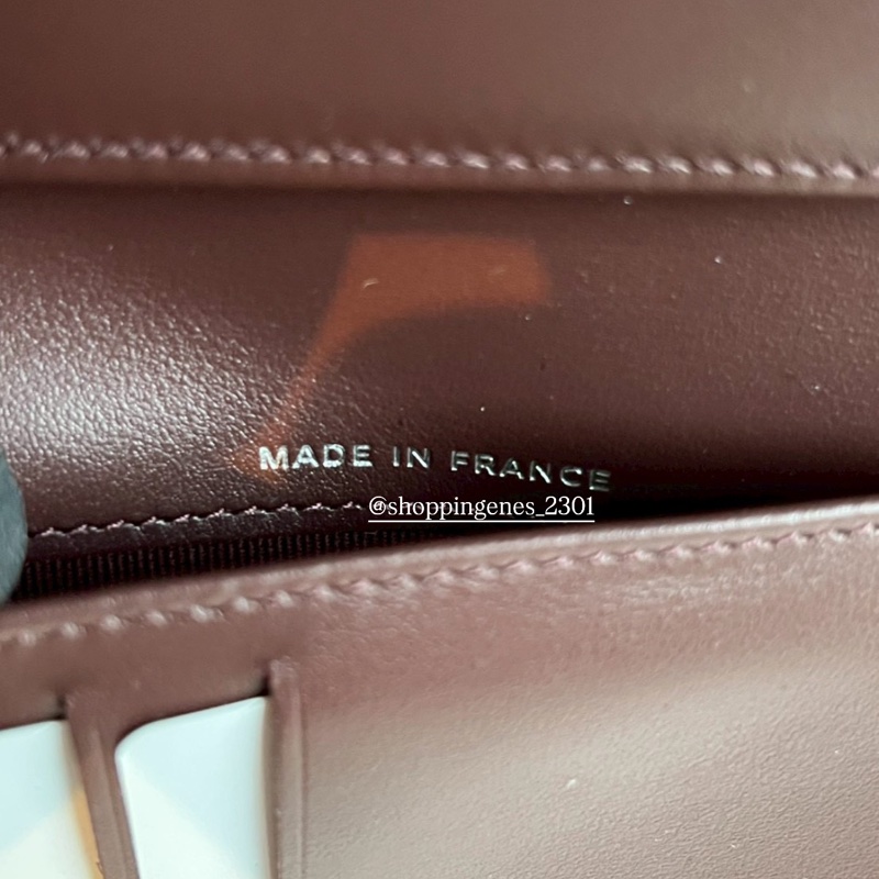 香奈兒 Chanel 經典款 黑銀中夾 荔枝牛皮-6