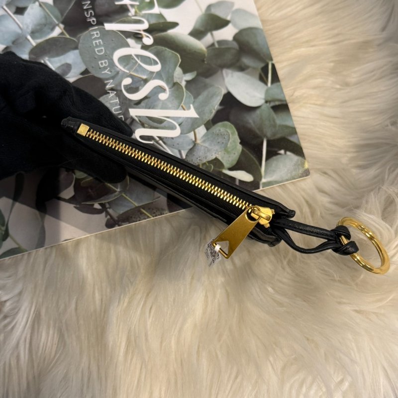 BV編織一字拉鍊卡包-4