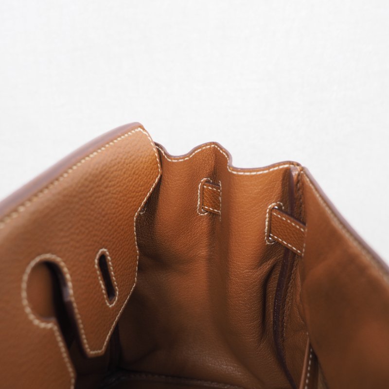 Hermes Birkin 30 Gold 愛馬仕鉑金包30金棕色金扣 Togo-29