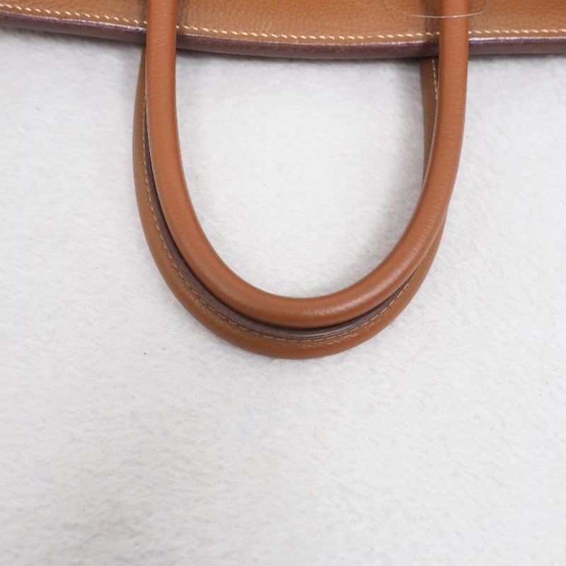 Hermes Birkin 30 Gold 愛馬仕鉑金包30金棕色金扣 Togo-31