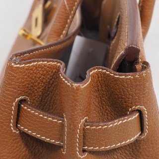 Hermes Birkin 30 Gold 愛馬仕鉑金包30金棕色金扣 Togo-39