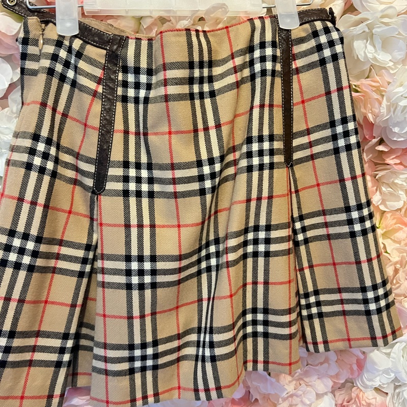 BURBERRY百褶裙36碼-1