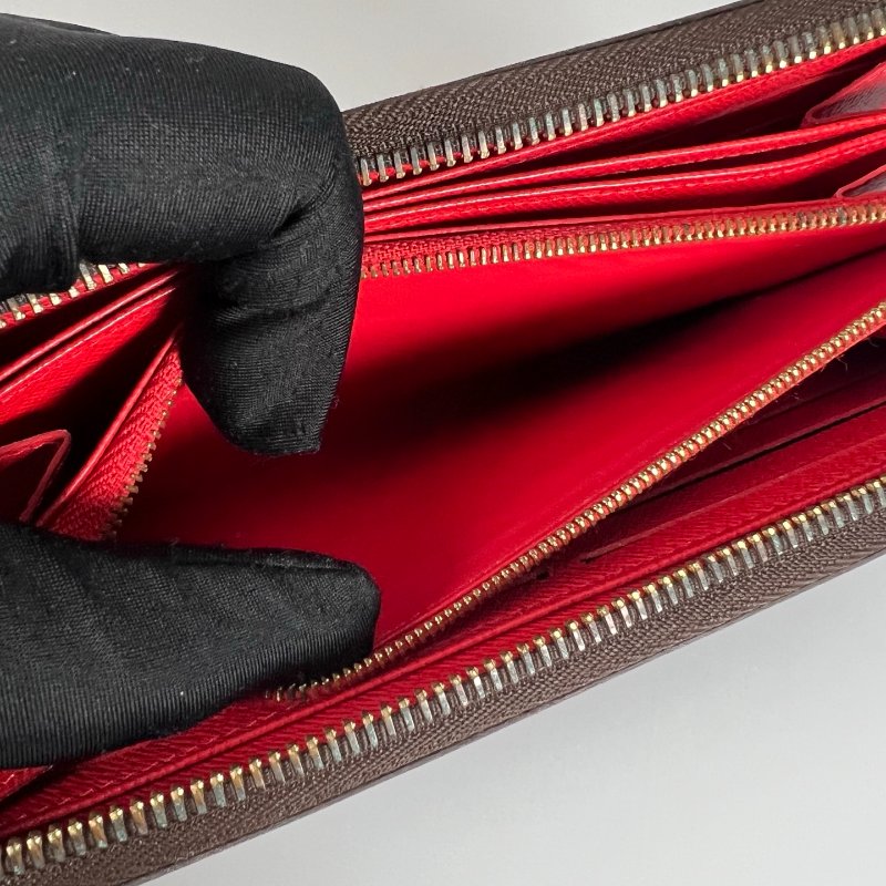 LV M41896  老花ㄇ拉紅長夾-8