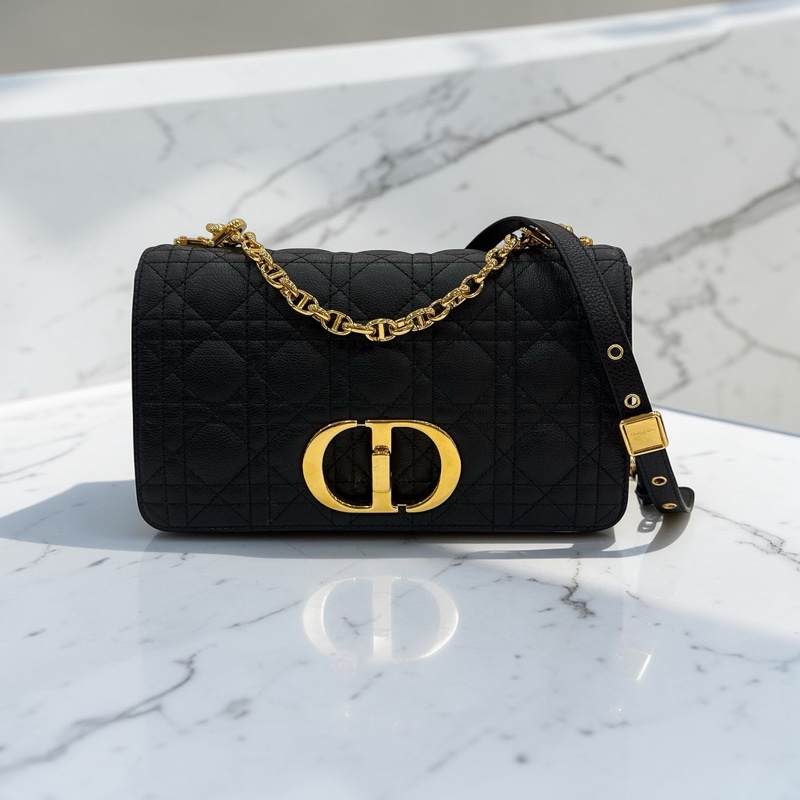 莉亞精品♡ Dior Caro 黑金色 二手-0