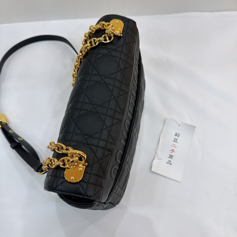 莉亞精品♡ Dior Caro 黑金色 二手-4