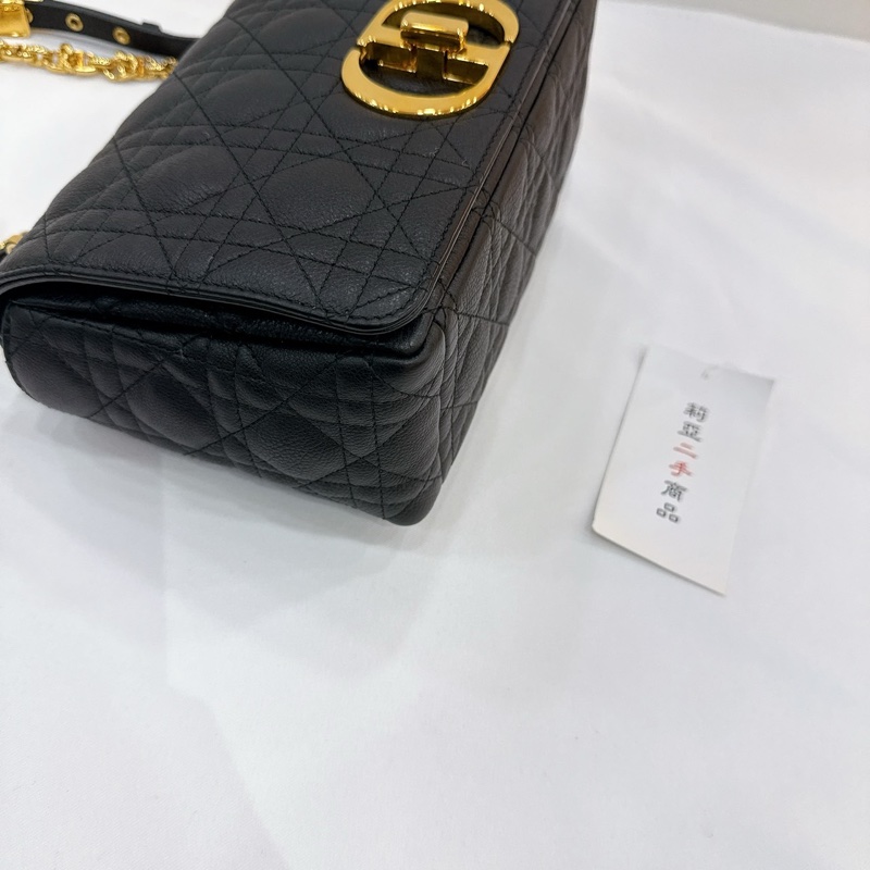 莉亞精品♡ Dior Caro 黑金色 二手-6