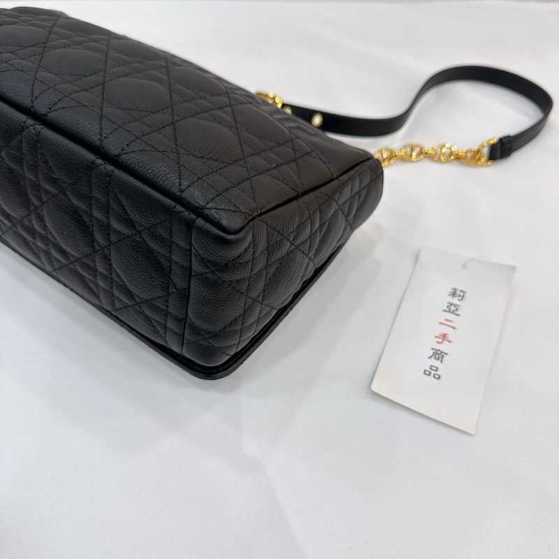 莉亞精品♡ Dior Caro 黑金色 二手-9