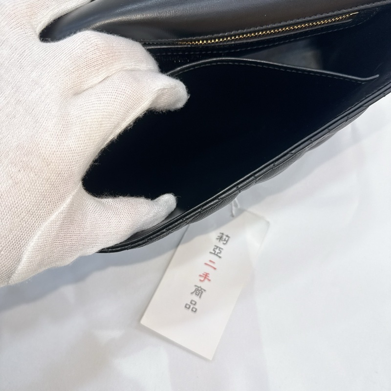 莉亞精品♡ Dior Caro 黑金色 二手-12