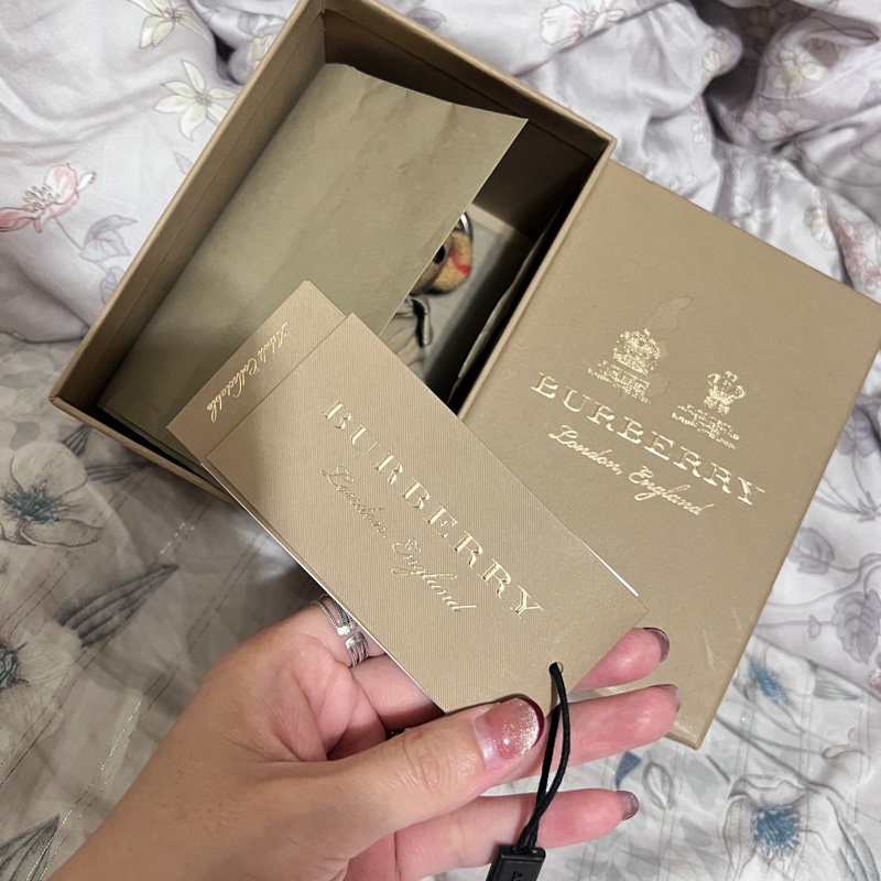 Burberry 泰迪熊經典風衣造型吊飾鑰匙圈（可小議）-3