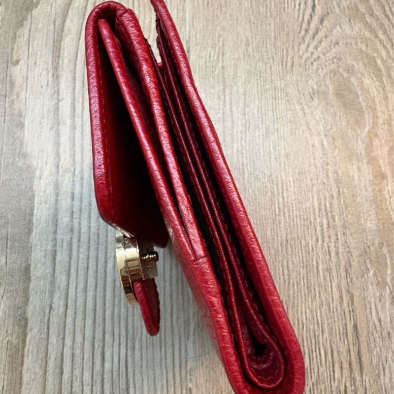 Gucci 紅色銀包-7