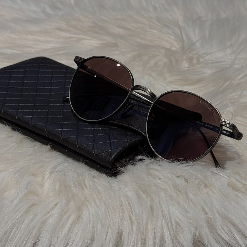 BV 編織鏡框墨鏡-0