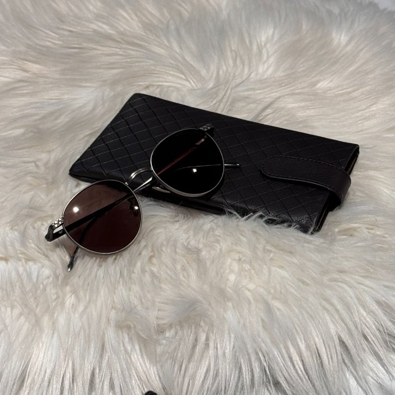 BV 編織鏡框墨鏡-7