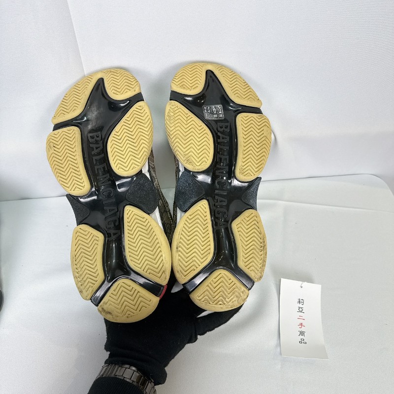 莉亞精品♡BalenciagaxGucci聯名老爹鞋 尺碼39 二手美品-6