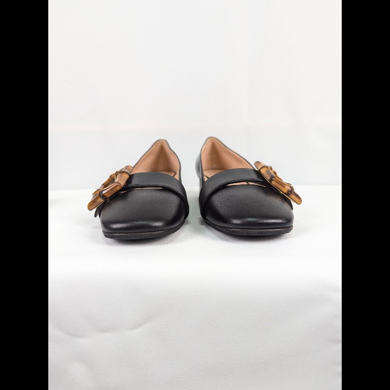 莉亞精品♡Gucci 竹節跟鞋 尺碼39 近新閒置-4