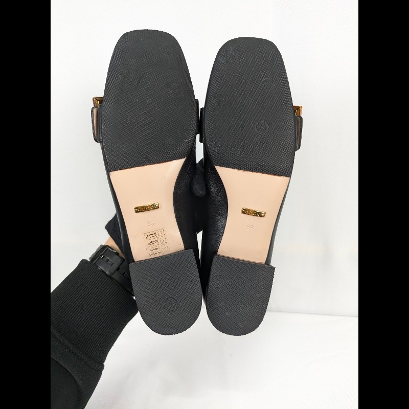 莉亞精品♡Gucci 竹節跟鞋 尺碼39 近新閒置-7