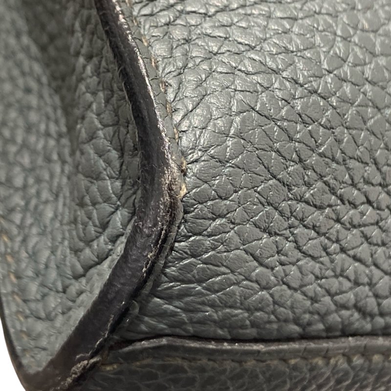 HERMÈS 愛馬仕 MESSENGER 29 肩背包 牛皮 灰綠色 銀釦-14