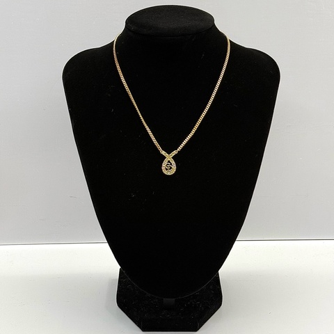 DIOR 迪奧 水鑽項鍊