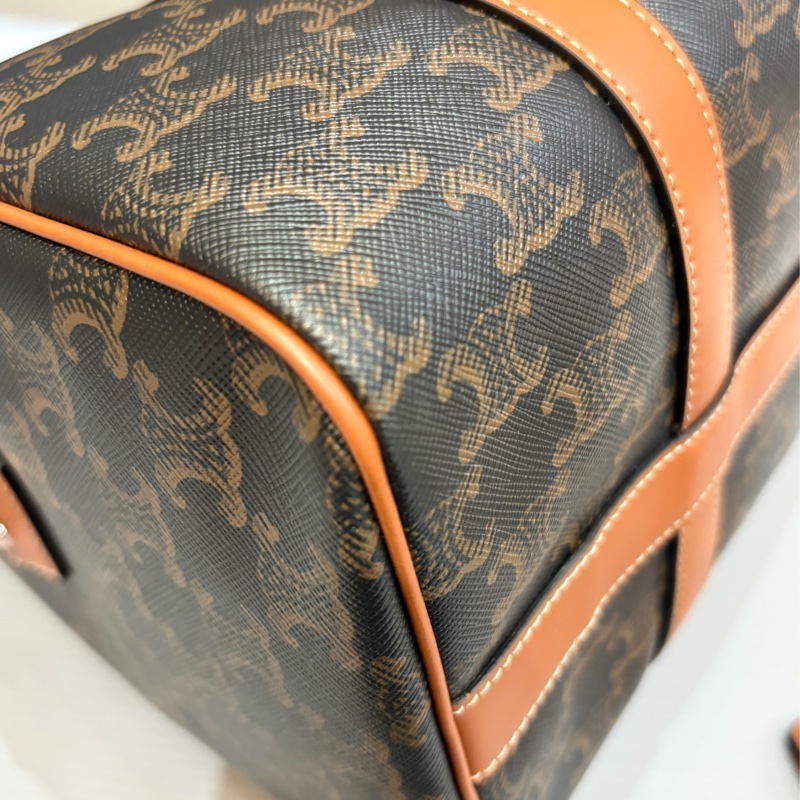 離櫃未使用品 Celine 凱旋門波士頓包/speedy30-6