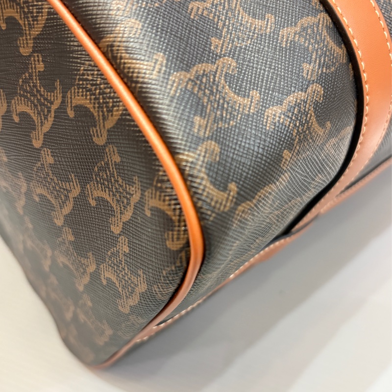 離櫃未使用品 Celine 凱旋門波士頓包/speedy30-8