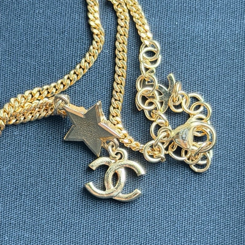Chanel 24C 星星珍珠項鏈-3