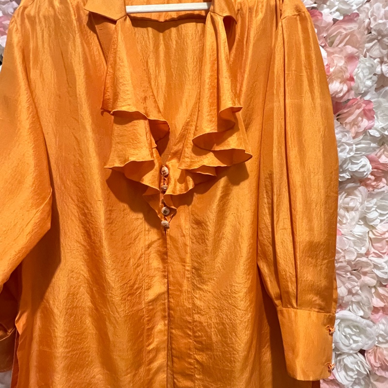 Chanel中古真絲襯衣38碼-1