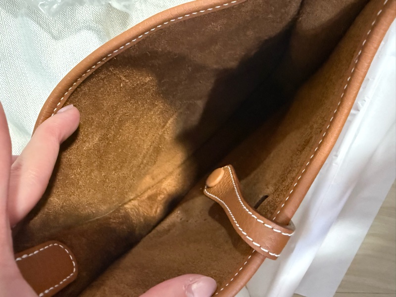 💖Hermes Evelyne 23 金棕銀釦💖 全新全配 K刻-4