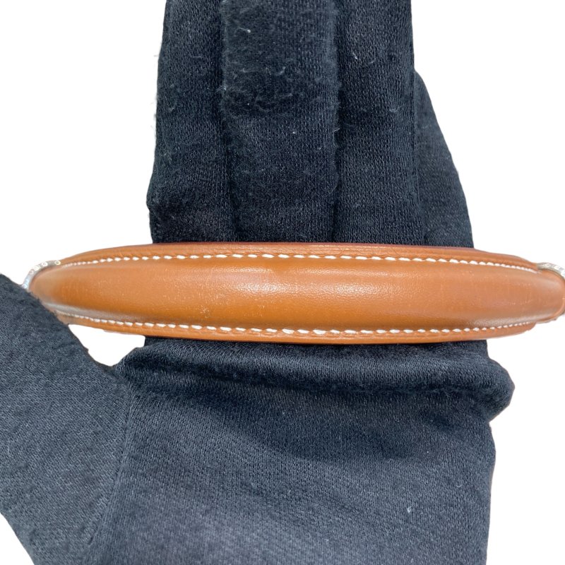 HERMES 愛馬仕 K刻 KELLY28 皮革 金棕色 銀釦-12