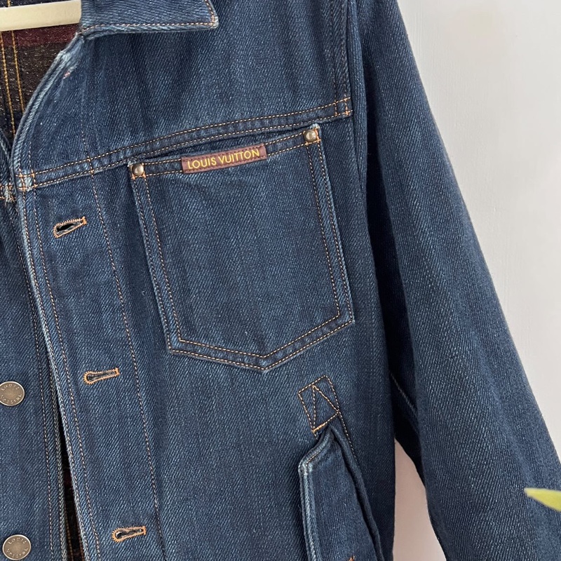 LV Vintage Denim Jacket 中古牛仔外套-3