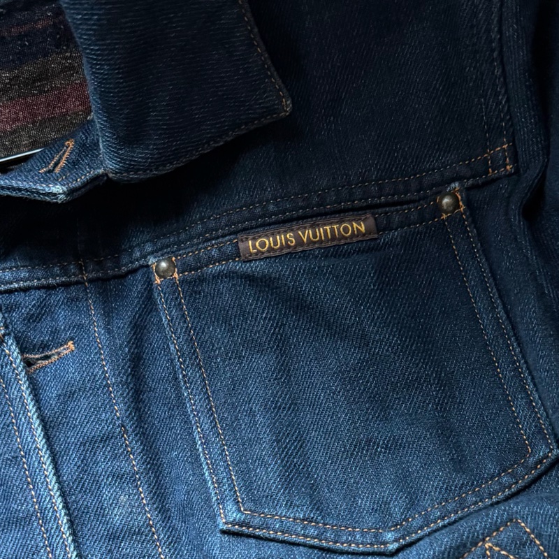 LV Vintage Denim Jacket 中古牛仔外套-14