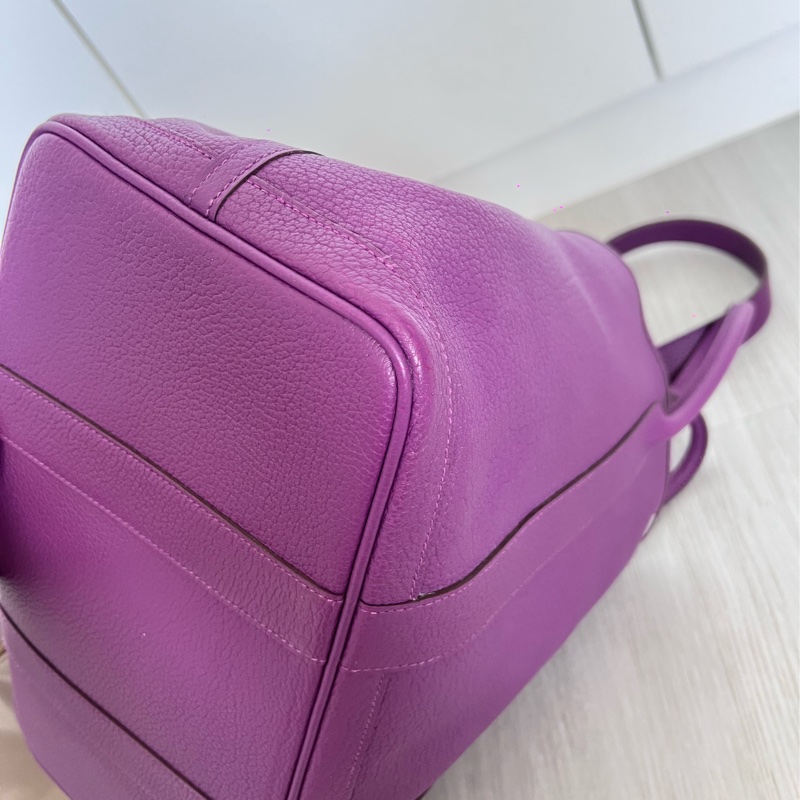 🐴愛馬仕 Hermes Garden party36公分 限量海葵紫 現專櫃售價234490 #讓藏79800 尺寸•長36-高26.5-寬17 9成新-12